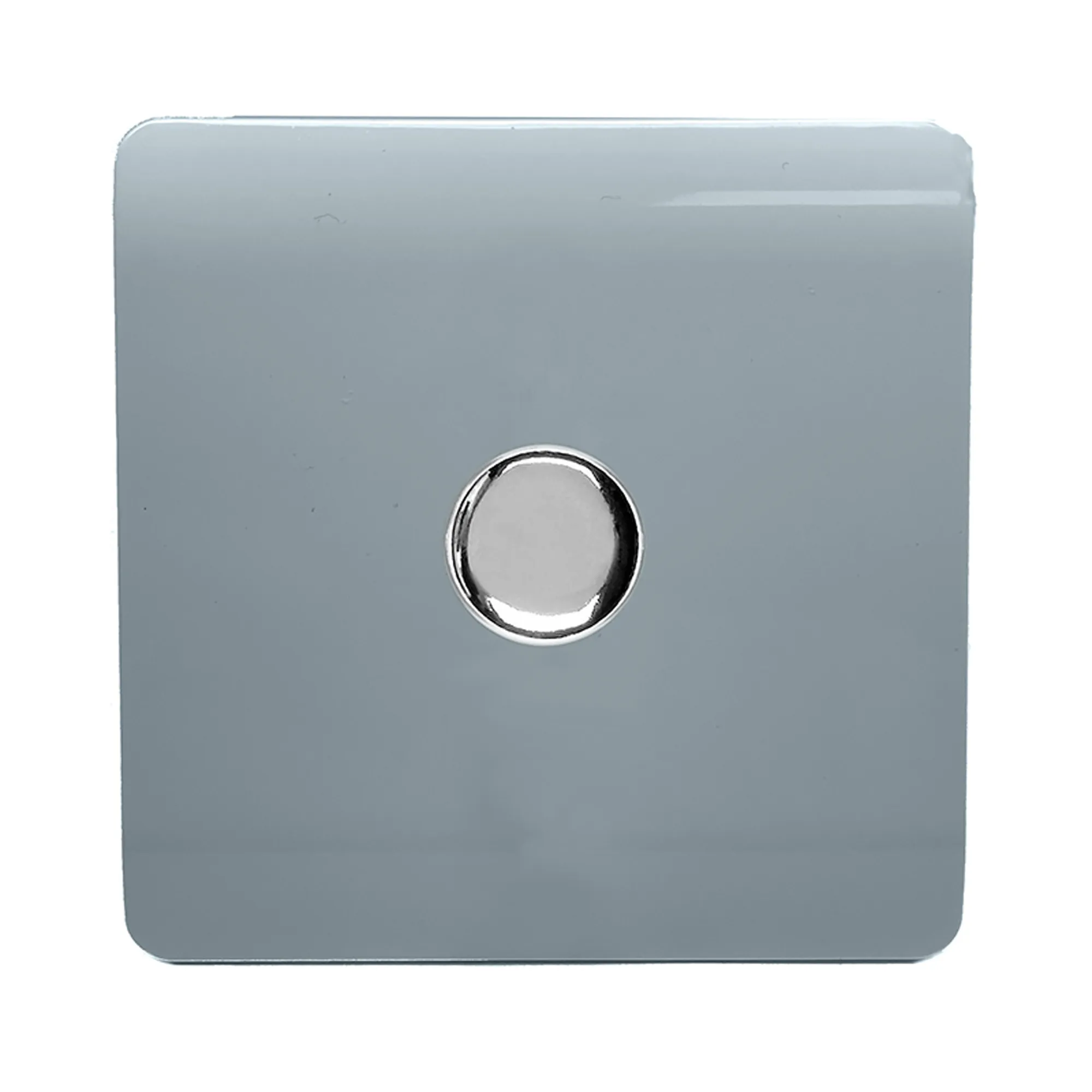 1 Gang 1 Way LED Dimmer Switch Cool Grey